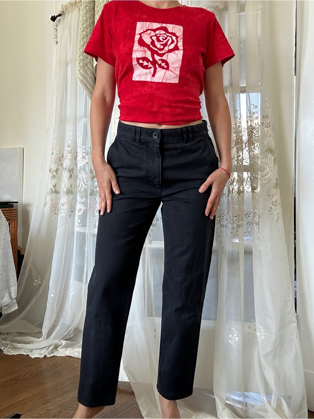 Cos Straight-Leg Denim Pants